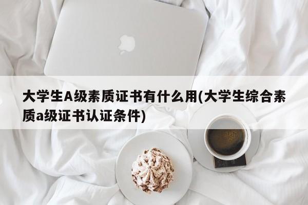 大学生A级素质证书有什么用(大学生综合素质a级证书认证条件)